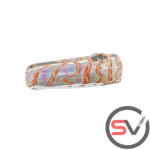 ICE CUBE SWIRL GLASS HAND PIPE 3.5inch 5CT/PK